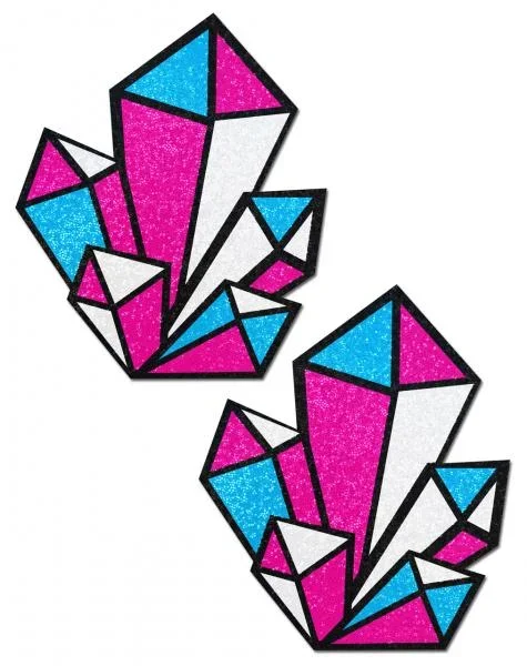 Pastease – Dazzling Crystal Clusters – Pink & Blue