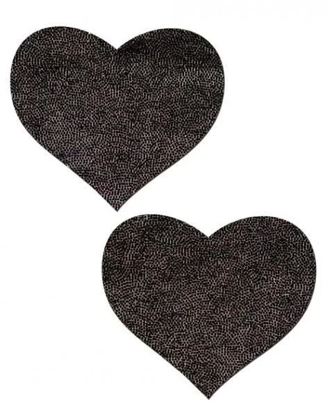 Pastease – Liquid Heart Pasties – Black