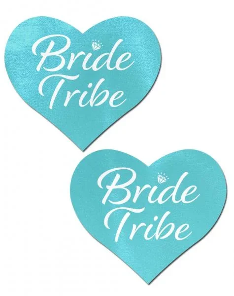 Pastease – True Blue Heart “Bride Tribe” Pasties