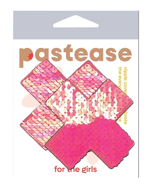 Pastease Color Changing Flip Sequins Cross – Pink O/S