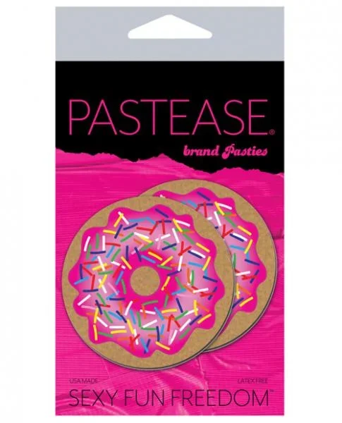 Pastease Donut w/Sprinkles – Pink O/S