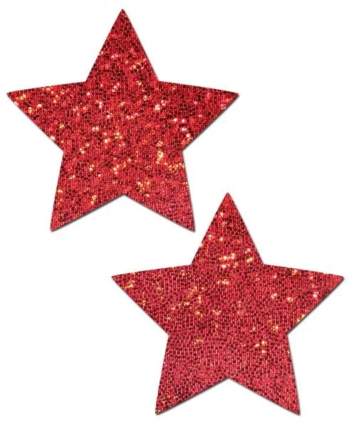 Pastease Glitter Star – Red O/S