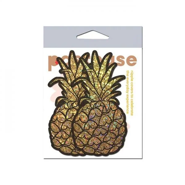 Pastease Premium Glitter Pineapple – Gold