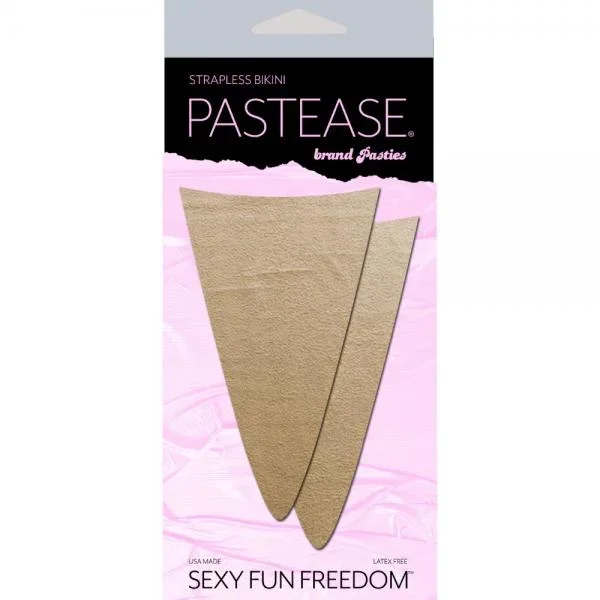Pastease® – Strapless Mini Bikini Merkins – Nude – One Size