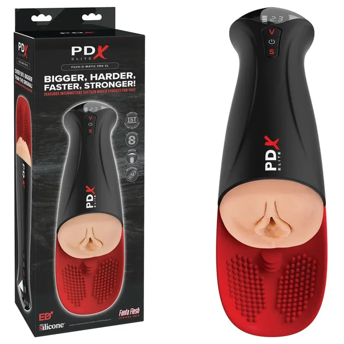 Pdx Elite Fap-O-Matic Pro Xl Light Usb Auto Stroker