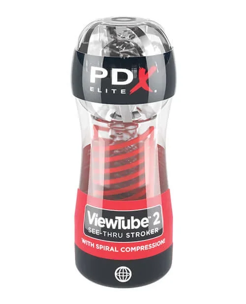 PDX Elite ViewTube2 See-Thru Stroker for Visual Stimulation