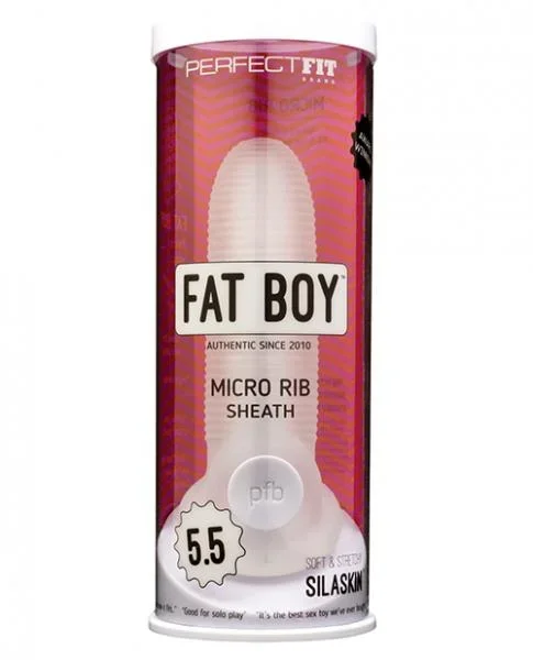 Perfect Fit Fat Boy Micro Ribbed Sheath 5.5″