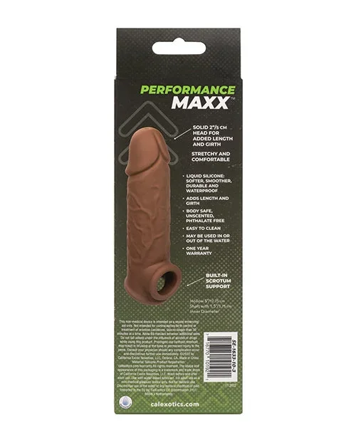 Performance Maxx Life-Like 7″ Penis Extension – Brown