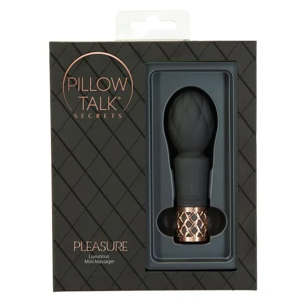 Pillow Talk Secrets Pleasure Wand – Black