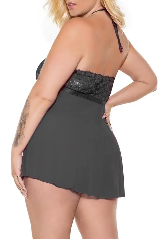 Pink Pussycat Babydoll and G-String