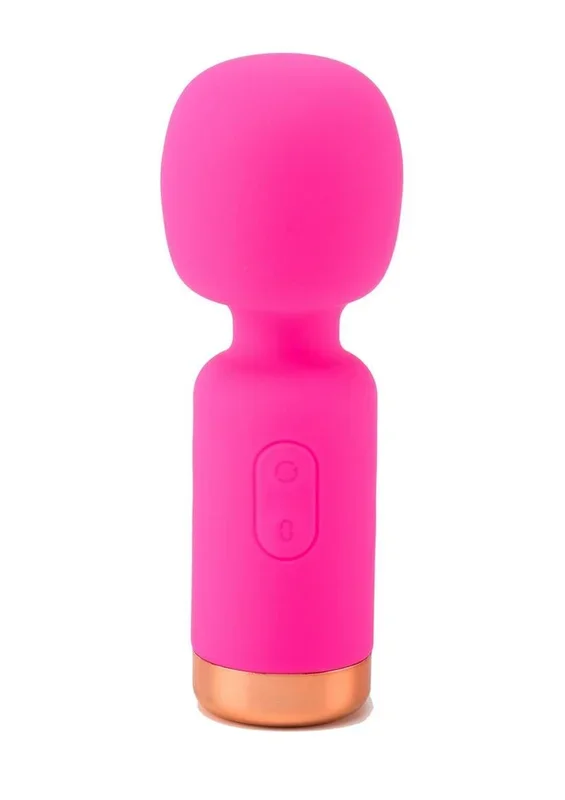 Pink Pussycat Vibrating Pocket Wand Rechargeable Massager
