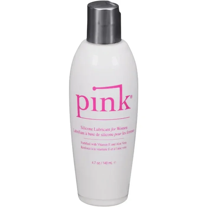 Pink Silicone Lubricant for Women – 4.7 Oz / 140 ml