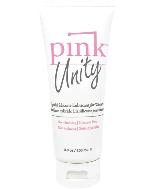 Pink Unity Hybrid Silicone Based Lubricant – 3.3 oz Tube