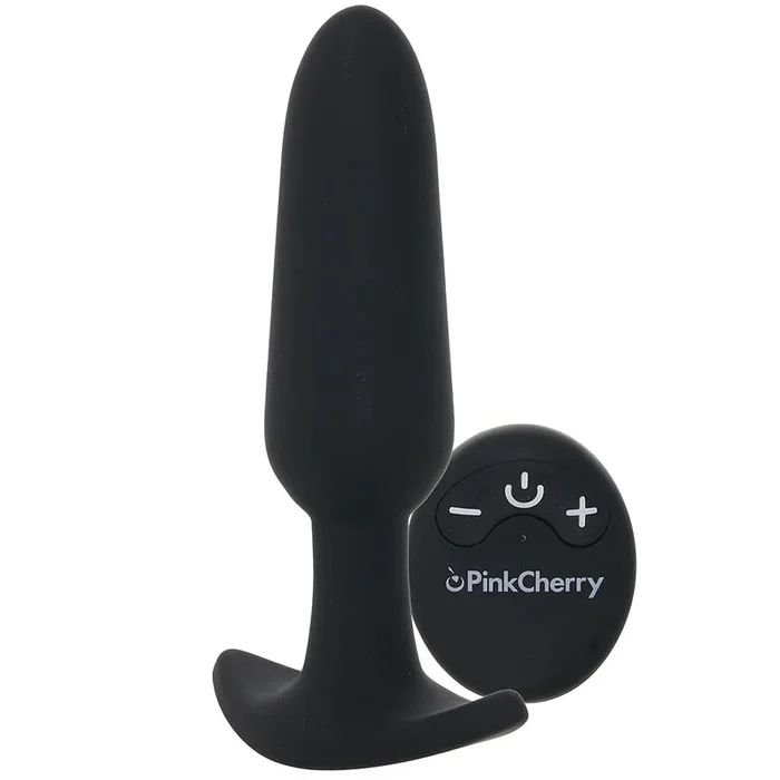 PinkCherry Remote Control Vibrating Butt Plug