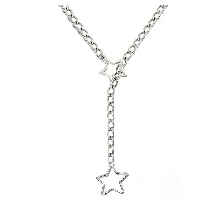 PINKelephant Star O-Ring Slip Choke Chain Necklace