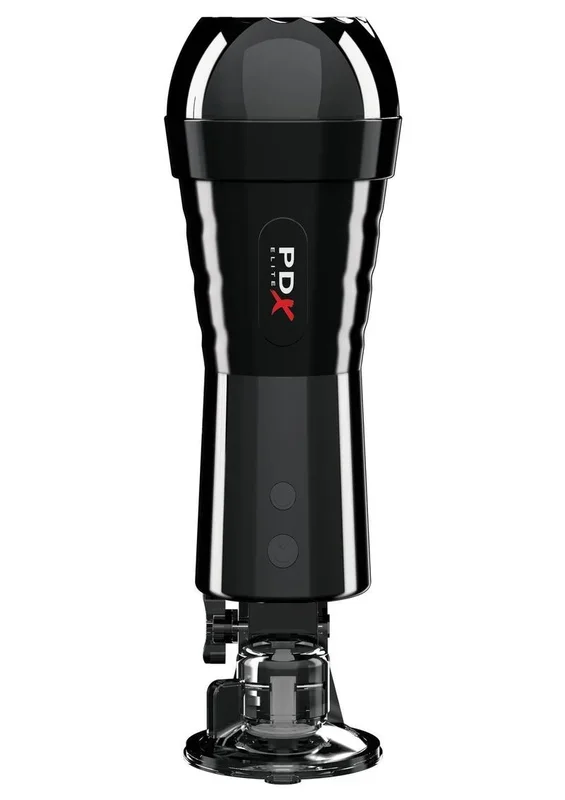Pipedream Extreme Elite Rechargeable Cock Compressor Vibrating Masturbator – Pussy