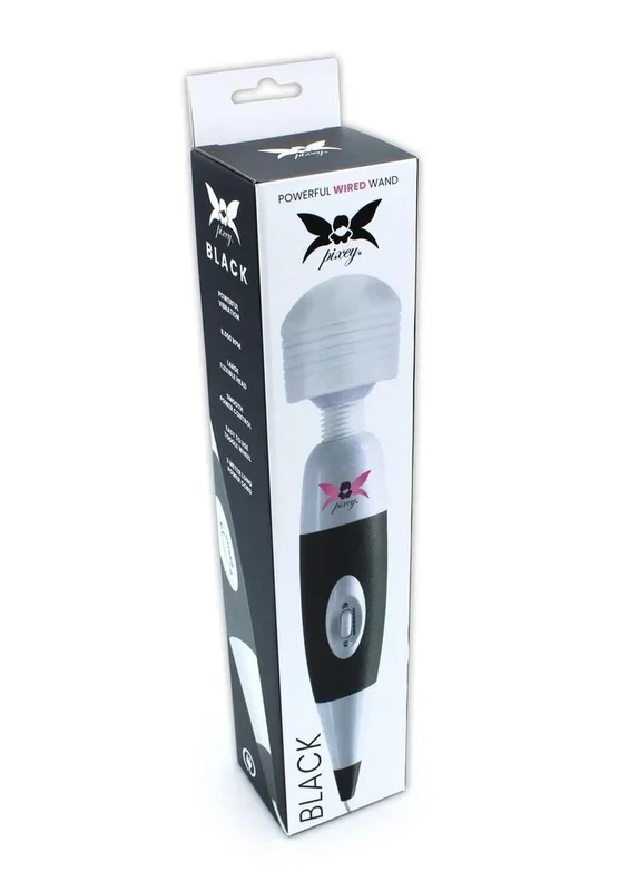 Pixey Rechargeable Wand Black Edition