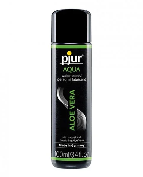 Pjur Aqua Aloe Vera Water Based Personal Lubricant – 100 ml Bottle