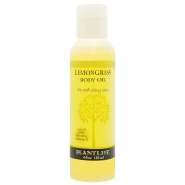 Plantlife Body Oil 4oz – Lemongrass