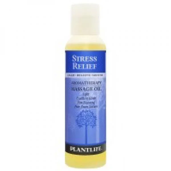 Plantlife Massage Oil – Stress Relief 4oz