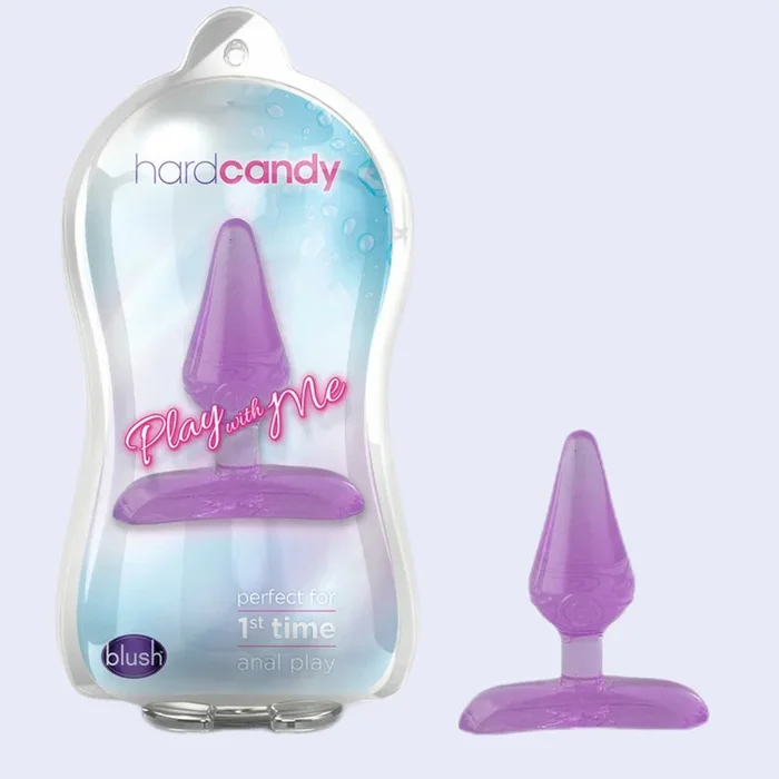 Play With Me Hard Candy Anal Plug