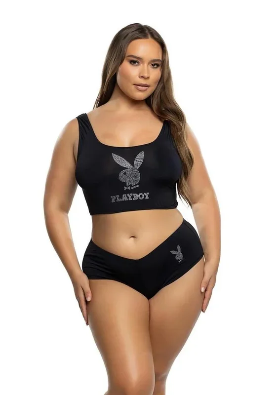 Playboy Bling Bunny Lounge Set (2 Piece) – 1xlarge