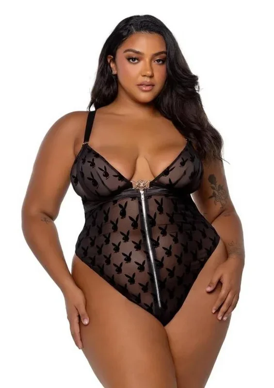 Playboy Bunny Charm Teddy – 1xlarge