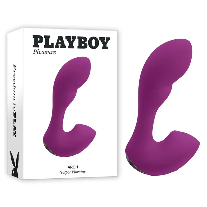 Playboy Pleasure ARCH – Purple 14.1 cm USB Rechargeable G-Spot Vibrator