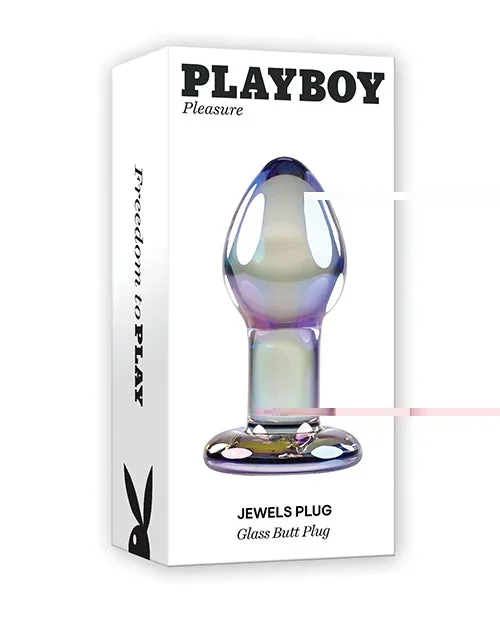 Playboy Pleasure Jewels Butt Plug – Clear