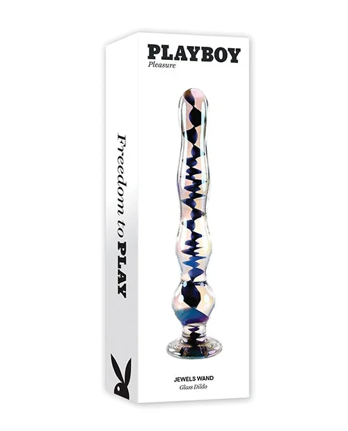 Playboy Pleasure Jewels Wand – Clear