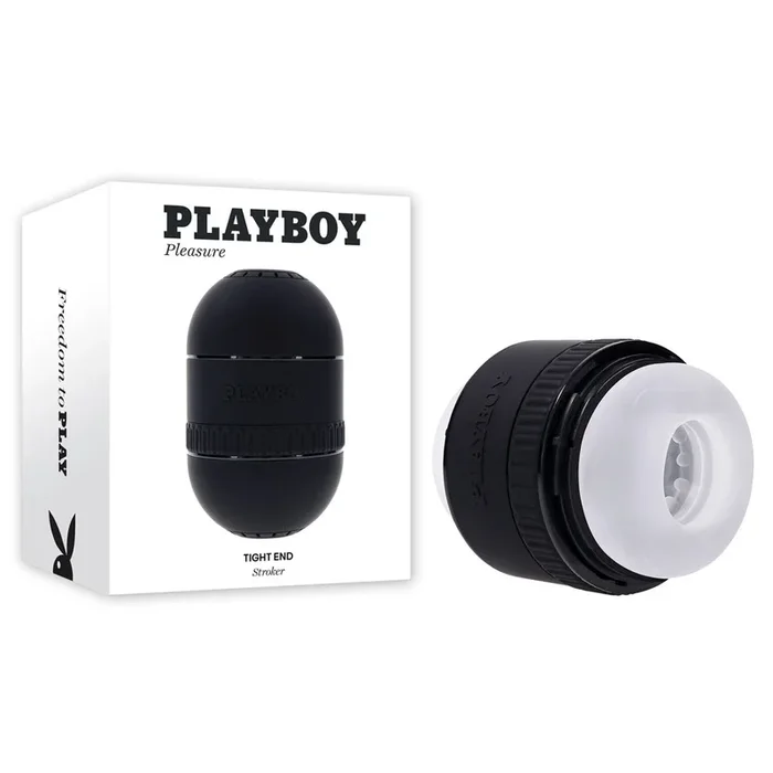 Playboy Pleasure TIGHT END – Clear Dual Ended Stroker