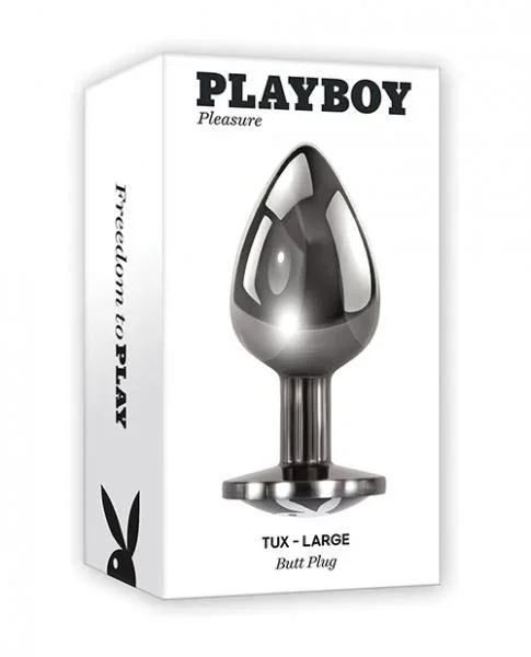 Playboy Pleasure Tux Butt Plug – Large