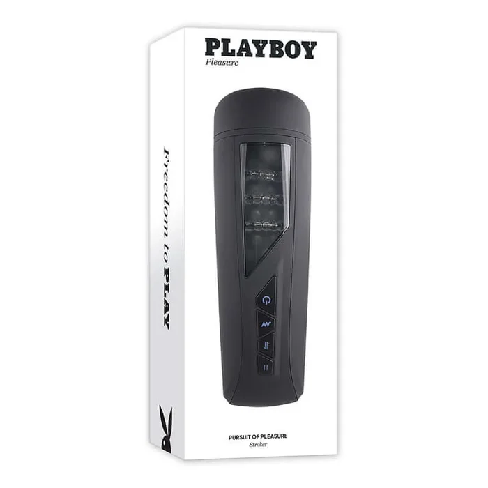 Playboy Pursuit Of Pleasure Male Stroker Black