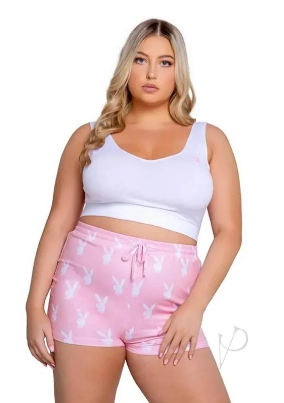 Playboy Slumber Bunny Set 2 Piece Pink 3 XLarge 4 XLarge