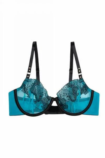 Playful Promises Tiger Blue Bra –