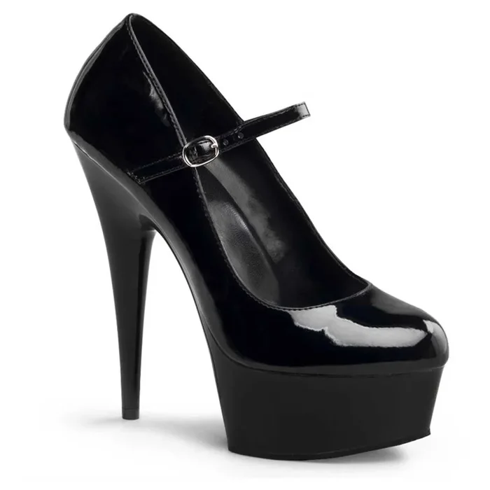 Pleaser Shoes Delight-687 6″ Stiletto Heel Mary Jane Platform Pump