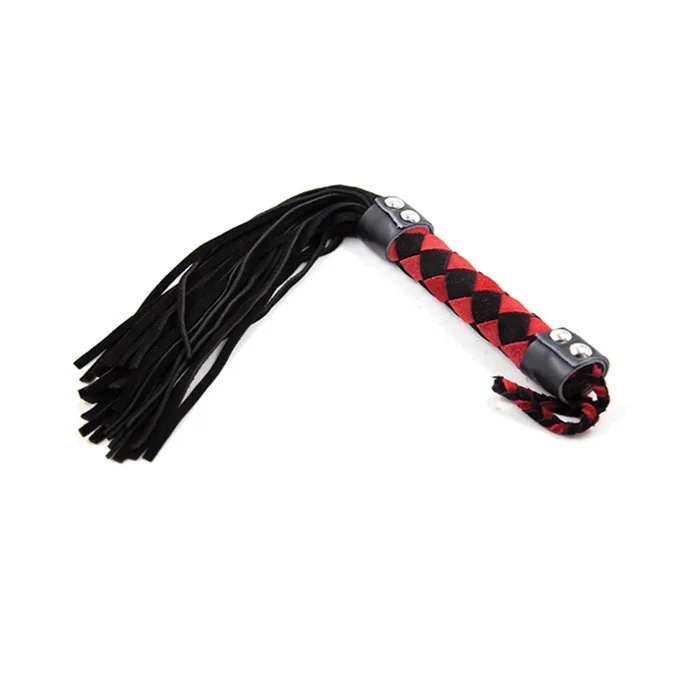 Plesur Flogger Leather Woven Handle