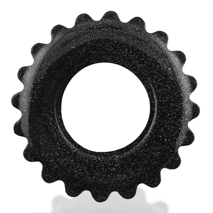 Plushy Single Ring – Black Mica