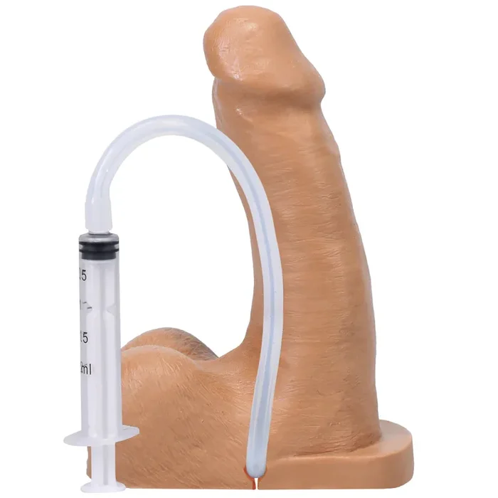 POP N’ Play Squirting Packer Dildo – Honey