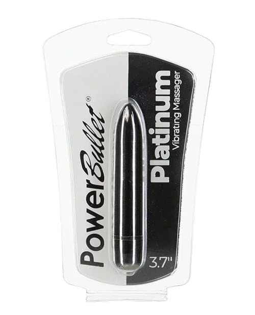 Power Bullet 3.7″ Platinum Vibrating Massager