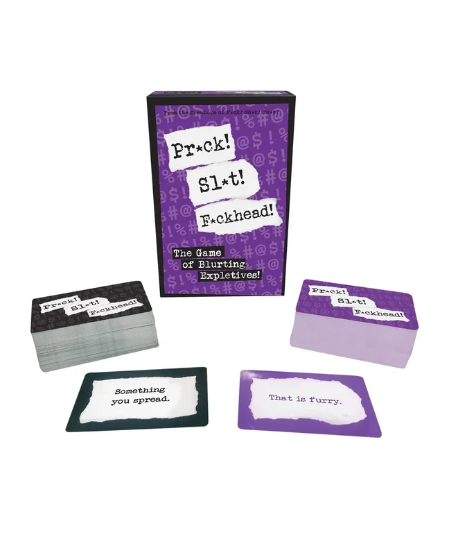 Prck! Slt! Fckhead! – The Game of Blurting Expletives