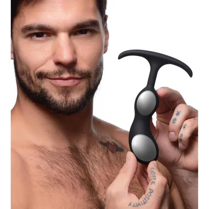 Premium Silicone Weighted Prostate Plug – Medium