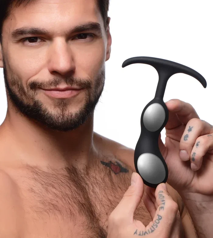 Premium Silicone Weighted Prostate Plug – Medium