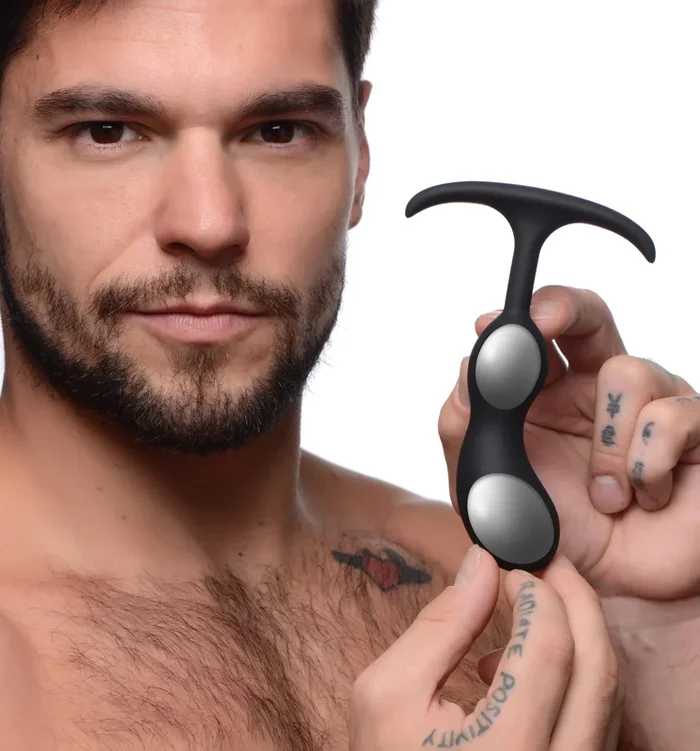 Premium Silicone Weighted Prostate Plug – Small