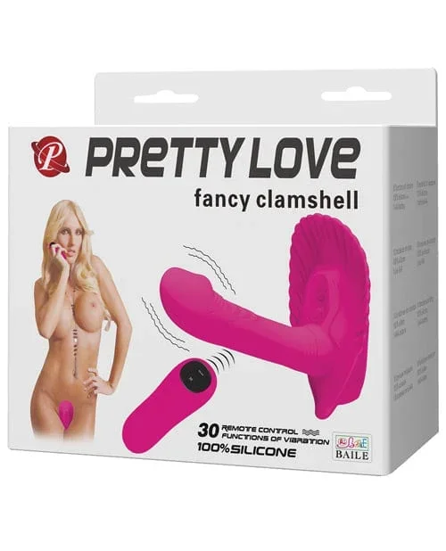Pretty Love Fancy Remote Control Clamshell 30 Function – Fuchsia