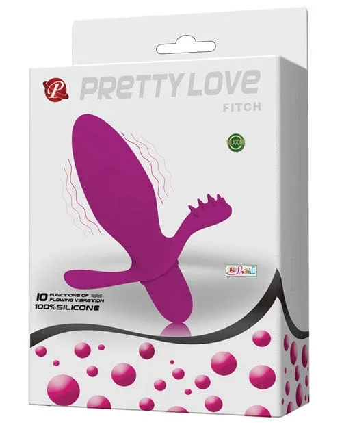 Pretty Love Fitch Anal Vibrator – Fuchsia