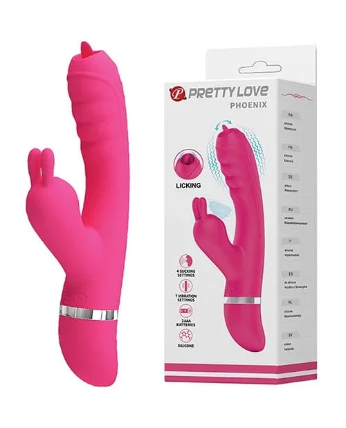 Pretty Love Phoenix Licking Rabbit – Pink