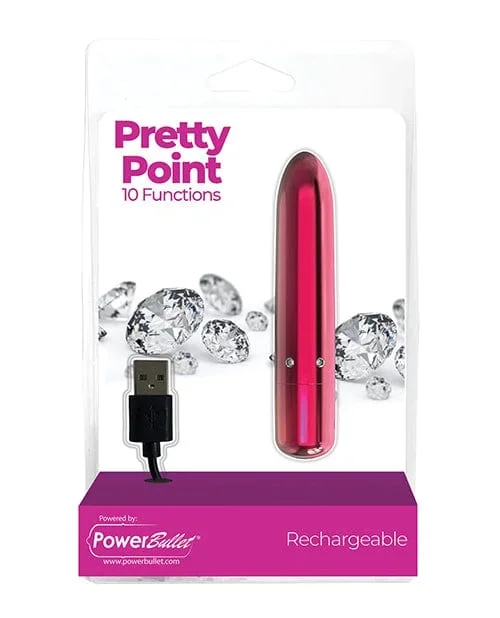 Pretty Point Rechargeable Bullet – 10 Functions