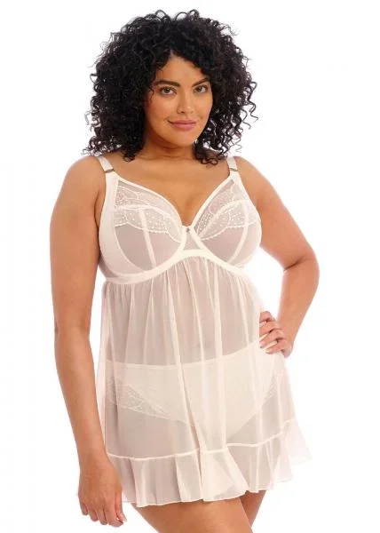 Priya Underwire Babydoll – Vanilla –