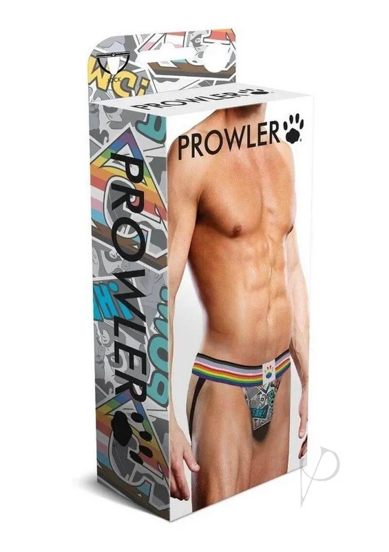 Prowler Comic Book Jock Small Gray Multicolor